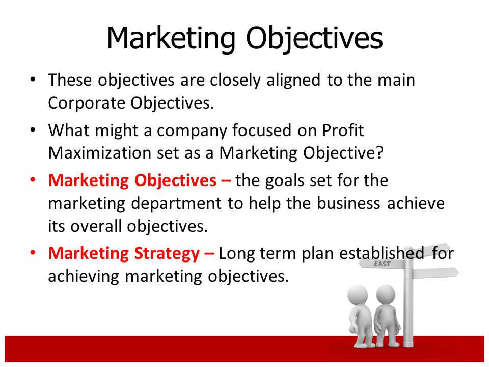 Marketing goals and objectives mm11